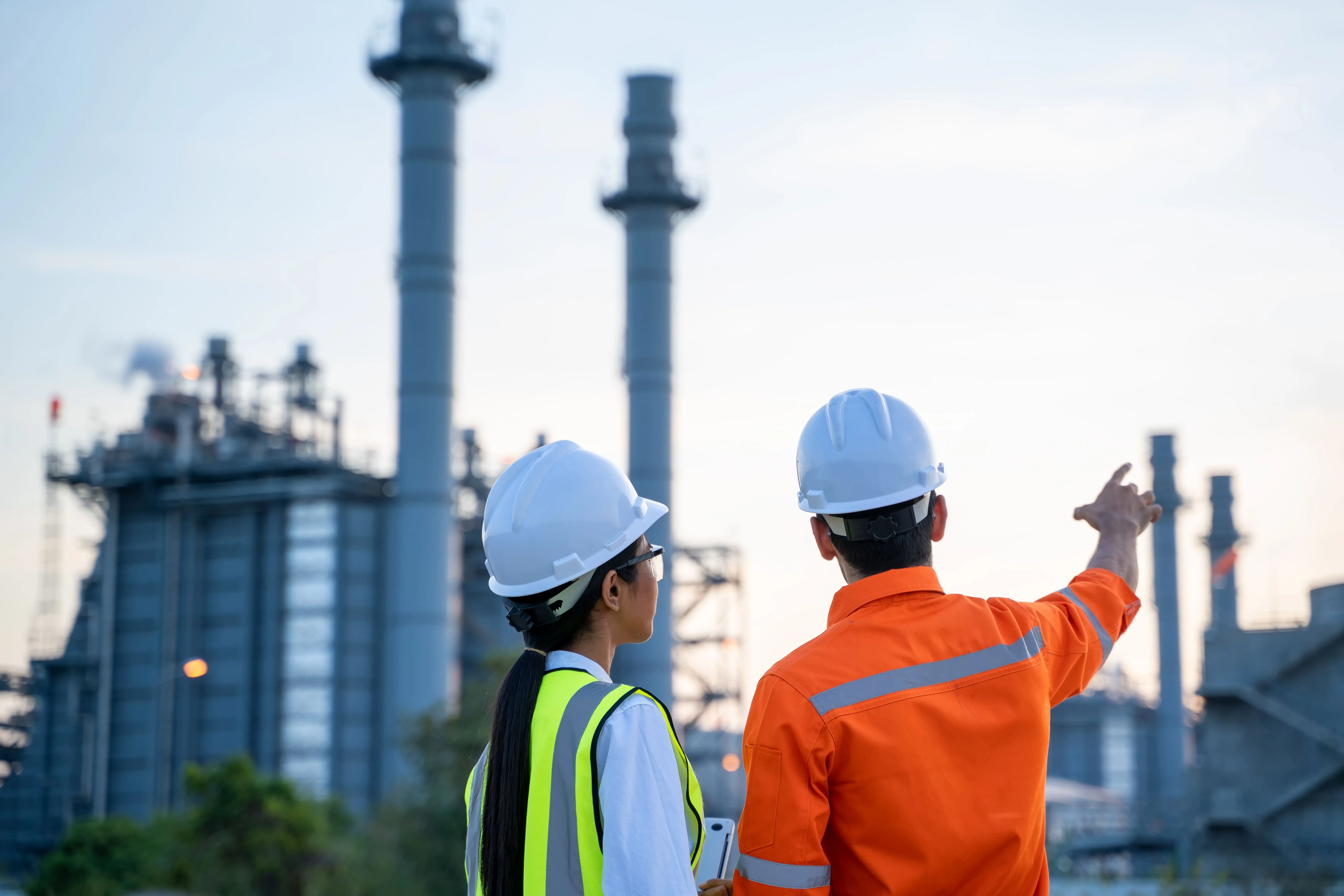 Petrochemical processing plant